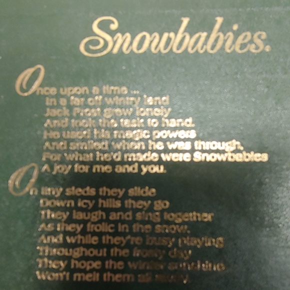 Snowbabies Classic Collection Dept 56 - Picture 2 of 4